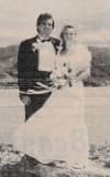 Vintage wedding photograph from a published feature